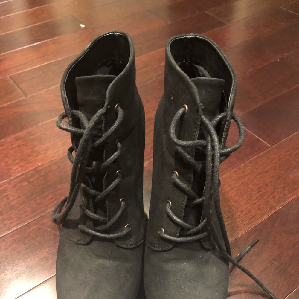 Black booties